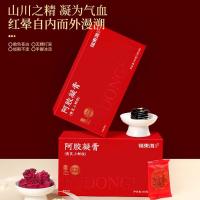 福东海阿胶凝膏140克[55%阿胶]芪鲜阿胶糕补即食血养红阿胶片养生气