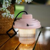 徽羚羊户外露营灯照明灯野营氛围帐篷灯充电应急装备马灯长续航LED强光粉色