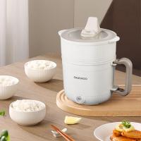 大宇(DAEWOO)多功能小型蒸煮电火锅宿舍学生煮面电煮锅1L[DYZG-1056A]