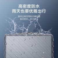 西屋(Westinghouse)行李箱20英寸万向轮拉杆箱XL01男女通用大容量旅行箱密码箱登机灰色