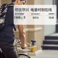 摩飞电器榨汁机便携式榨汁杯网红无线充电果汁机料理机迷你随行杯MR9800落樱粉