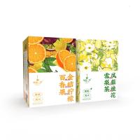 茶茶一季金桔柠檬百香果茶(20g*6泡)*2盒