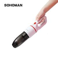 索哈曼X1家用车载两用全能型手持便携无线吸尘器大吸力大容量大功率轻盈便携X1白色