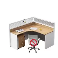 指臣 单人工位含柜140*120*110cm张