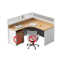 指臣 屏风工位140*120*110cm张