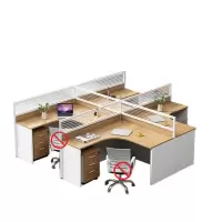 指臣 屏风卡座含柜2.8*2.4*1.1m张