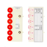 指臣货架标识卡六轮强磁个