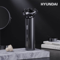 HYUNDAI 三头磁吸刀头 全身水洗 剃须刀 YS810