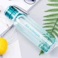 乐扣乐扣(LOCK&LOCK)ECO户外运动水杯户外便携塑料水壶男女学生杯子550ML绿色