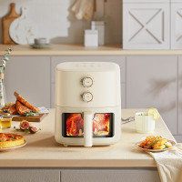 小熊空气炸锅 家用无油烟低脂多功能电炸锅 QZG-H15Z3-A