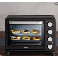 美的 PT25X5 电烤箱 25L 上下独立控温 1400W