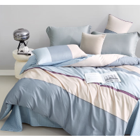 罗莱家纺LUOLAI四季竹纤维斜纹多件套床笠式200x230cm