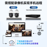 海康威视(HIKVISION)4223IW-D监控器摄像头200万360°云台旋转智能室外球机防水23倍变焦红外夜视巡航