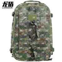 龙盾新式户外战术突击包双肩背包军迷作训包背囊30L (丛林款)