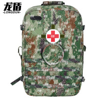 龙盾S2015型新型卫生员背囊 模块式设计背架式结构 丛林星空(空囊)