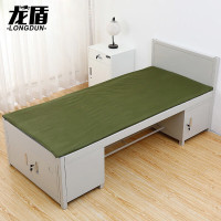 龙盾 单层床宿舍铁架床加厚单人床长2000*宽900*高800mm
