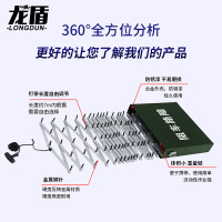 龙盾手动阻车路障7米便携式伸缩免安装手动阻车钉道路阻车破胎 手动阻车路障7米军绿