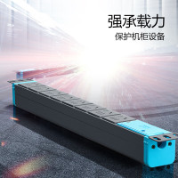 公牛(bull)PDU机柜插座/插线板/插排/排插/接线板/拖线板 8位无线无开关 GNE-1080W