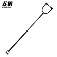 龙盾安保装备安防用品训练套装学校工厂盾牌钢叉 折叠脚叉