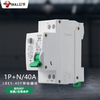 公牛(bull)窄体空气开关C型断路器10-40A LBE5-40F 230v 40A 40A 1 4500A c 5