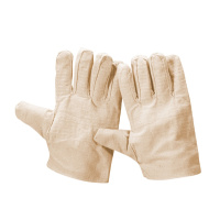 珂攸洋黄甲布双层电焊手套15*10*1cm双/包
