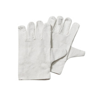珂攸洋白甲布帆布电焊手套15*10*1cm双/包
