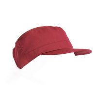 珂攸洋劳保防尘帽红色带网25*16*4cm包