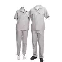 珂攸洋劳保短袖工作服套