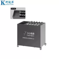 珂攸洋10头雨伞架银色