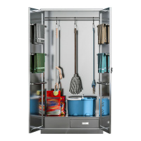 凌迪星清洁柜900*400*1800mm台