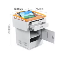 凌迪星中控讲台80*71*100cm张