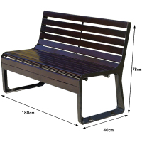 凌迪星靠背椅180*40*78cm张