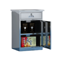 抚樽不锈钢矮柜一斗一门