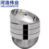 河洛伟业不锈钢碗12cm个