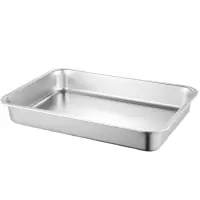攸形不锈钢方盆36*27*10cm个