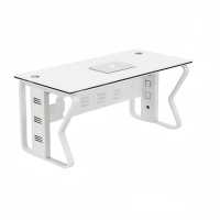 攸形职员办公桌120*60*75cm张