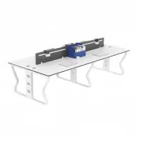 攸形四人办公桌240*120*75cm张