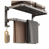 攸形毛巾架60*20*20cm个