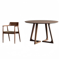 攸形餐桌120*75cm+6椅套