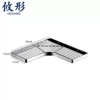 攸形 浴室架单层个