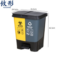 攸形 脚踏式 垃圾桶