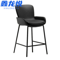 鑫龙悦吧台椅皮质把