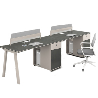 依韵珂双人办公桌2400*600*750mm张