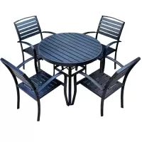 依韵珂户外桌椅900*900mm+4椅套