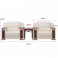 依韵珂沙发1+1+茶几套