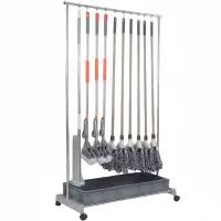 依韵珂清洁工具收纳架高款10钩100*46*176cm个