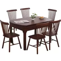 依韵珂餐桌椅1桌6椅150*90*75cm套