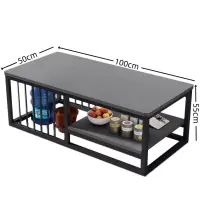 依韵珂会客茶几100*50*55cm张