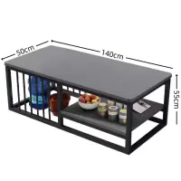 依韵珂会客茶几140*50*55cm张