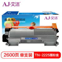 艾洁TN2225/TN2215碳粉盒鼓粉分离单只装黑色(支)